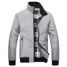Load image into Gallery viewer, JAYCOSIN Men's Coats Men Patchwork Jacket Zipper Outwear
