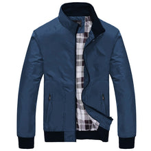 Load image into Gallery viewer, JAYCOSIN Men's Coats Men Patchwork Jacket Zipper Outwear