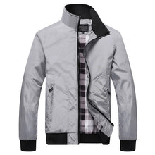 Load image into Gallery viewer, JAYCOSIN Men's Coats Men Patchwork Jacket Zipper Outwear